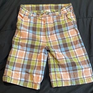 Gymboree plaid shorts